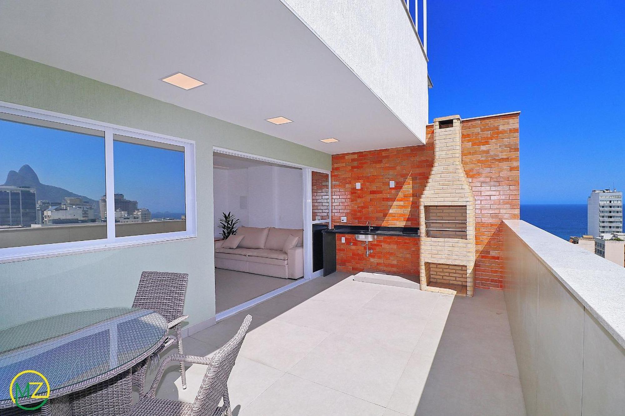 Appartement Cobertura Triplex De Luxo No Posto 9 Em Ipanema