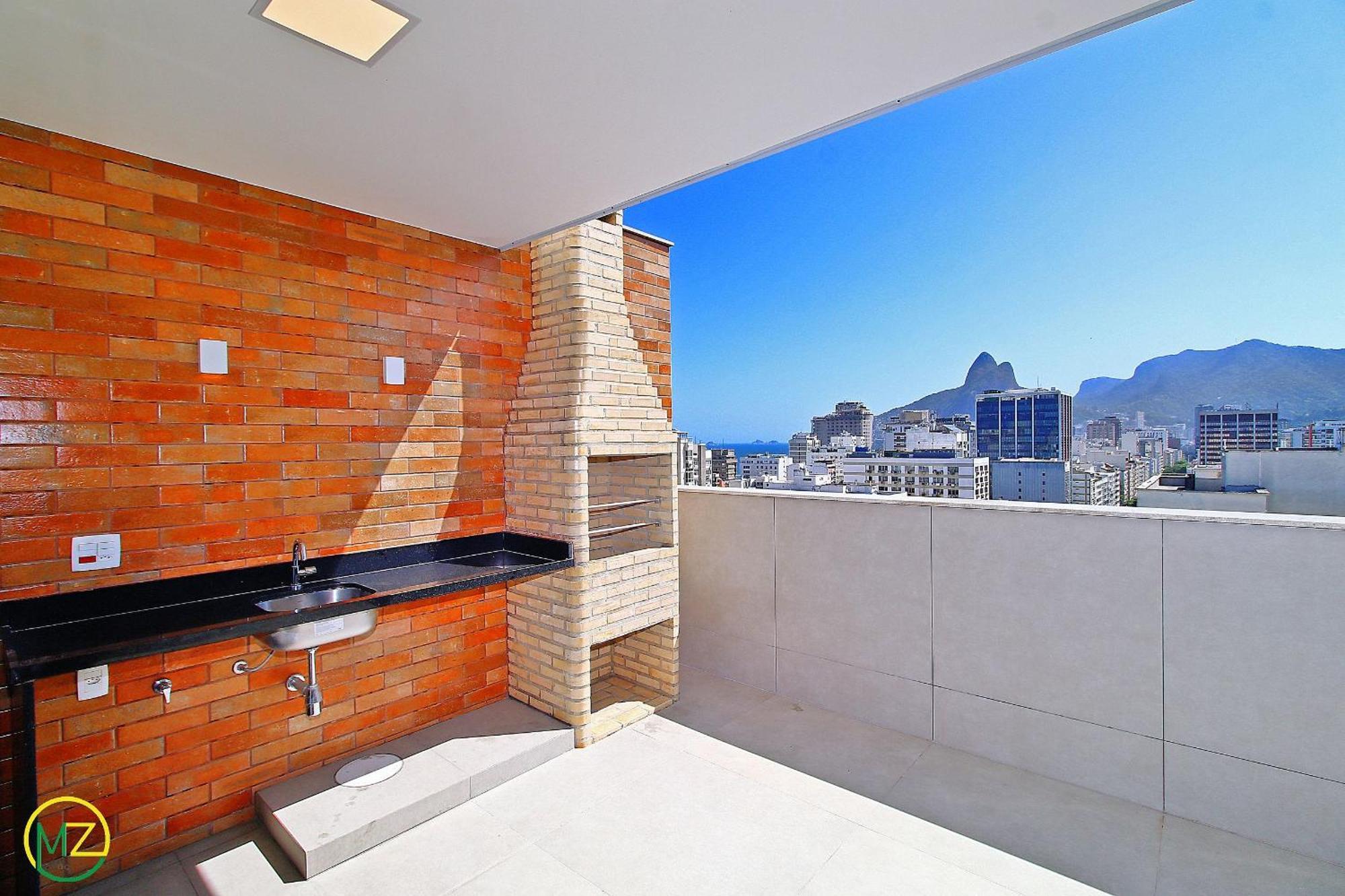 Appartement Cobertura Triplex De Luxo No Posto 9 Em Ipanema *